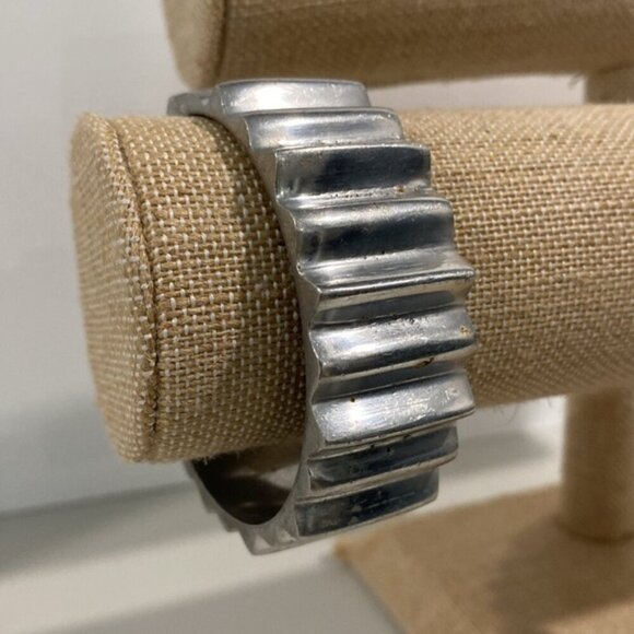 Silver Art Deco Bracelet - Picture 2 of 7